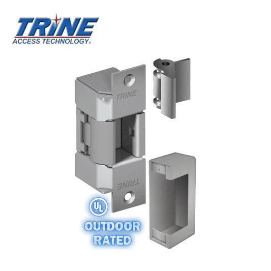 Trine - 400CMRP - ANSI Electric Strike Outdoor Gate Solution - Stainless Steel - Left Handed - Grade 1