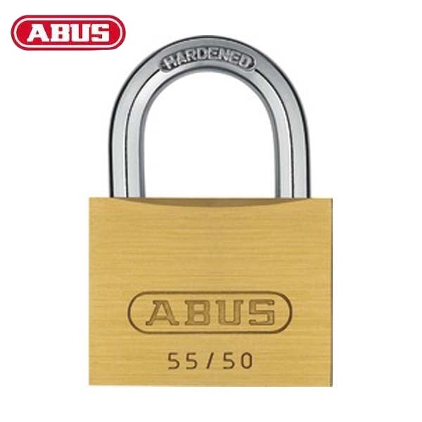 Abus - 55426 - Padlock Brass 55/50 - Optional Keying