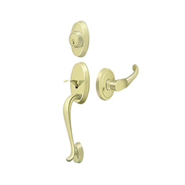 Deltana - Riversdale Handleset w/ Chapelton Lever Entry - Optional Finish