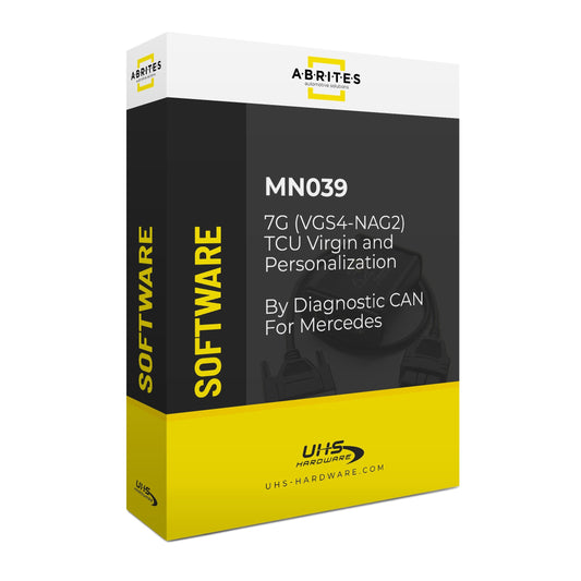 Abrites - MN039 - 7G (VGS4-NAG2) - TCU Virgin and Personalization - By Diagnostic CAN For Mercedes