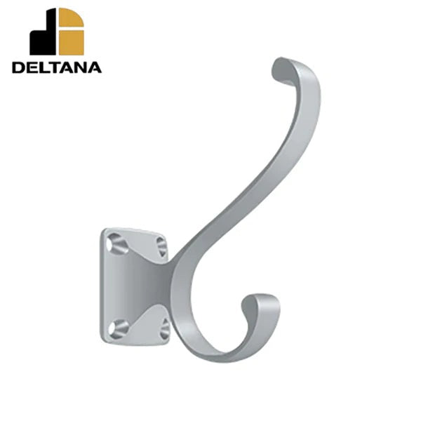 Deltana - Heavy Duty - Coat - 1-1/2" x 1-1/4" Base Size - Optional Finish