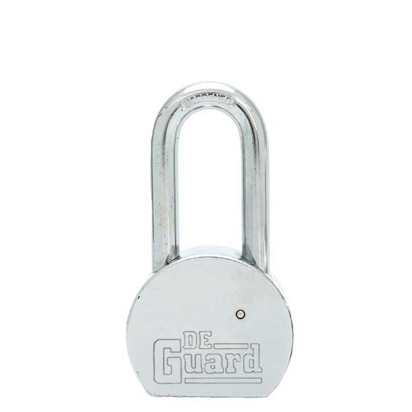 Premium - Solid Iron Body with Nickel Plated Brass - SC1 Keyway - Long Shackle 2 1/8" - Keyed Alike #2