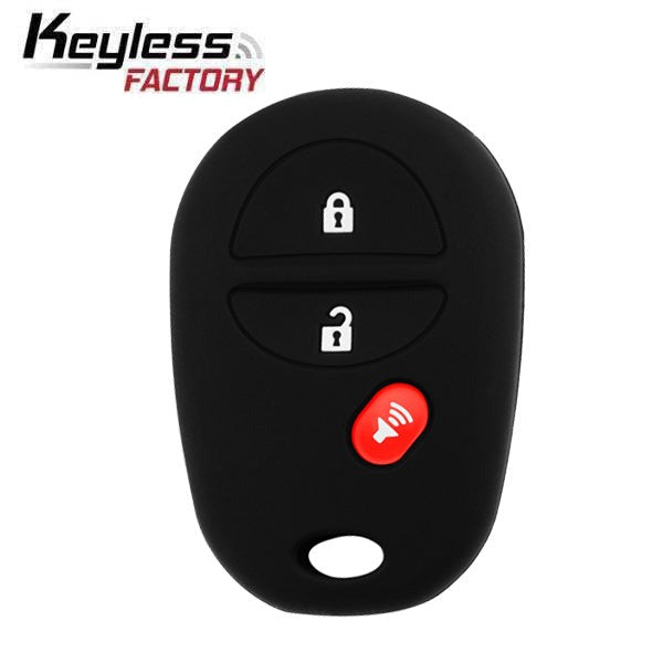 2004-2015 Toyota / 3-Button Remote Keyless Entry Key Silicone Cover / GQ43VT20T (AFTERMARKET)
