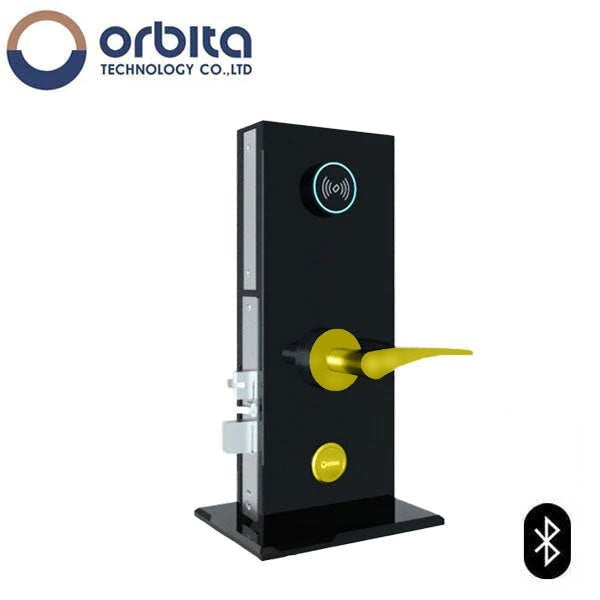 Orbita - S3074SBT - Mortise Hotel Lock - SPLIT Design - Bluetooth & RFID - Optional Lever Style - 6 VDC - Optional Finish - Grade 2