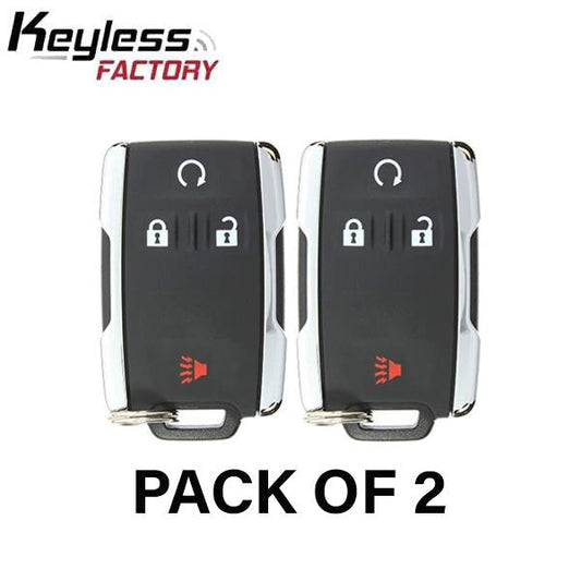 2 x 2019-2020 GM / 4-Button Keyless Entry Remote / PN: 22881479 / M3N-32337200 (AFTERMARKET) (Bundle of 2)