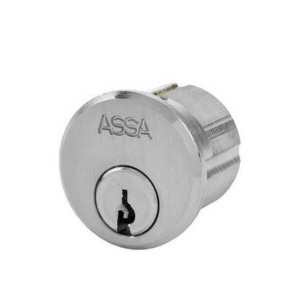 ASSA - Maximum+ - Mortise Cylinder - Adams Rite Cam - 1-1/4" - 626 - Satin Chrome