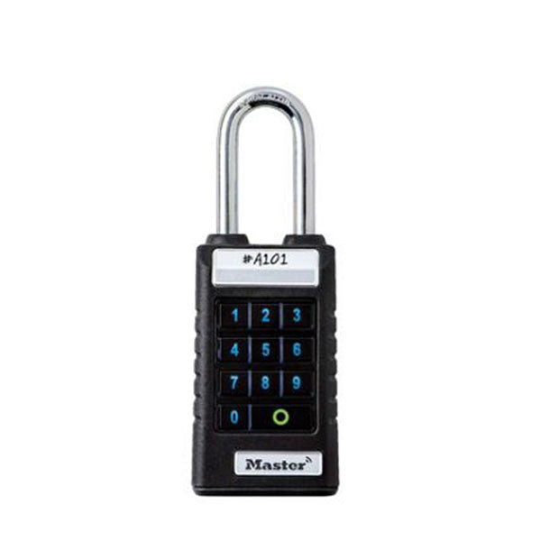 Master Lock - 6400LJENT - ProSeries - Extended Shackle Padlock - Bluetooth - Outdoors - Keyless