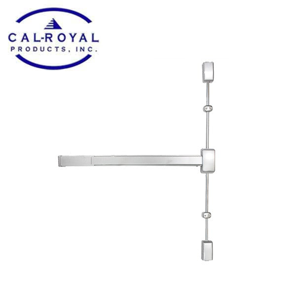 Cal-Royal - A2260V3684 - Rim Exit Device - Aluminum - Optional Fire Rating - Grade 1