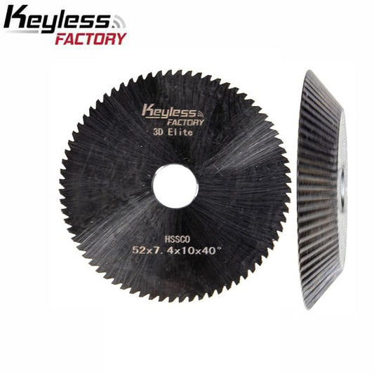 High Speed Steel - 40° - Angle Mill Cutter - for 3D Elite HPC and ILCO machines