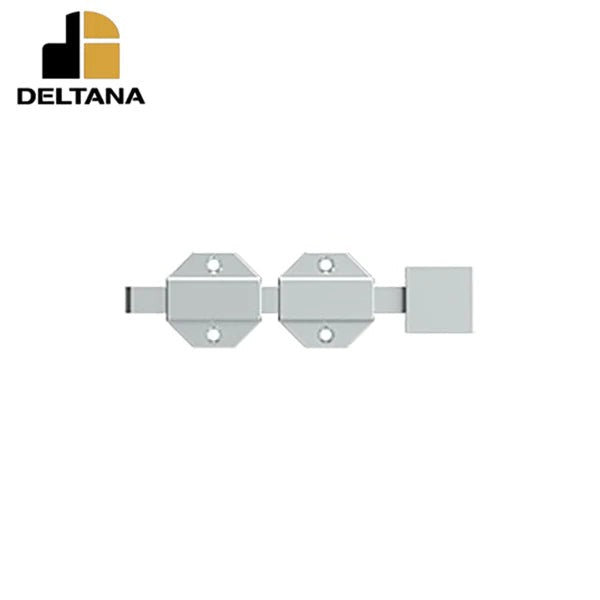 Deltana - 6" Modern Surface Bolt - Heavy Duty - Solid Brass - Optional Finish