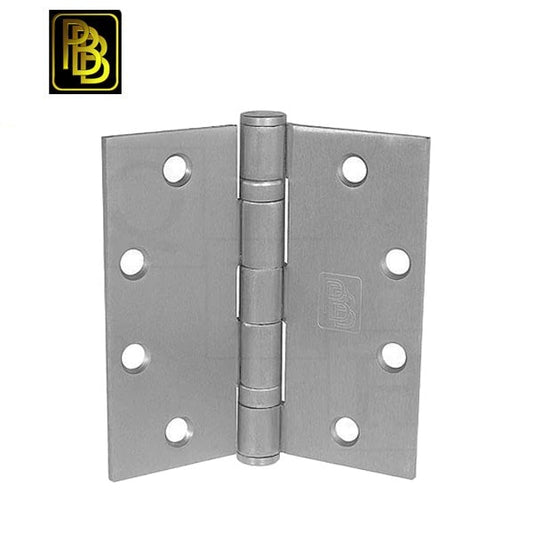 PBB - BB51630 - Architectural Hinge - Full Mortise - Standard Weight - Ball Bearing - 4-1/2" x 4-1/2" - Stainless Steel - Optional NRP - Grade 2