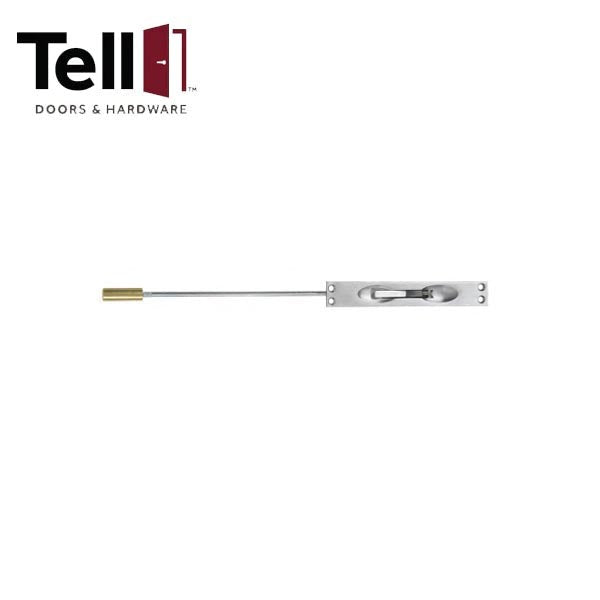 TELL - DT100043 - Lever Extension Flush Bolt - For Wood Composite / Fire Rated Doors - Satin Chrome
