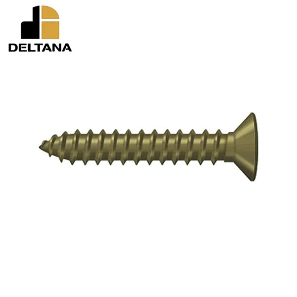Deltana - Wood Screw - SB - #12 x 1-1/4" - Optional Finish