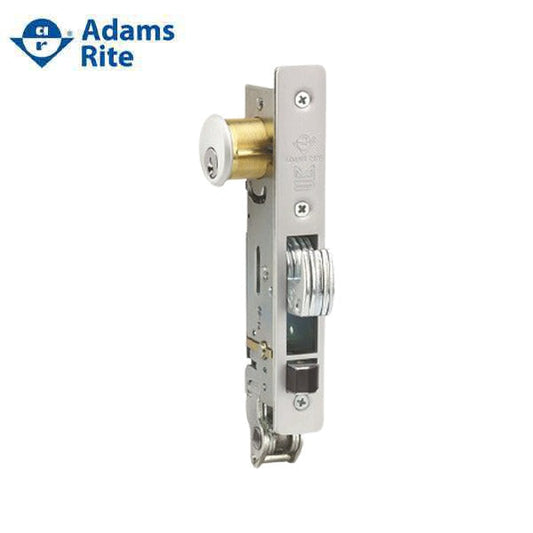 Adams Rite - MS1890 - MS+ Deadlock - 1-1/2" Backset - LH or RHR - ANSI Size - Hook Bolt & Latch - Flat Faceplate - Flat/Standard Jamb - Aluminum - Metal Door