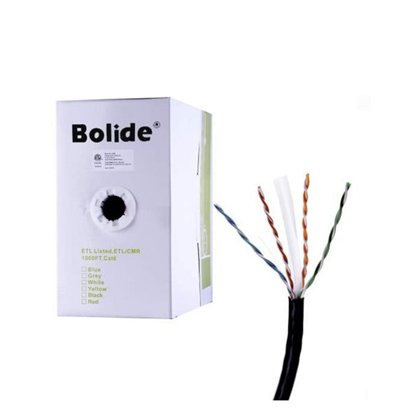 Bolide - BP0033 - Network Cable - Cat6 - CMR Rated PVC Jacket - 1000ft - Blue