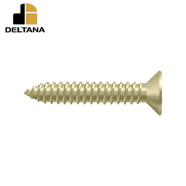 Deltana - Wood Screw - SB - #14 x 1-1/4" - Optional Finish