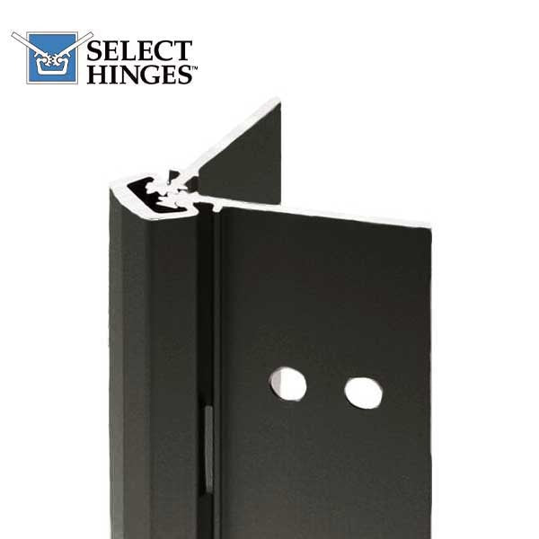 Select Hinges - 11 - 85" - Geared Concealed Continuous Hinge - Black - Heavy Duty