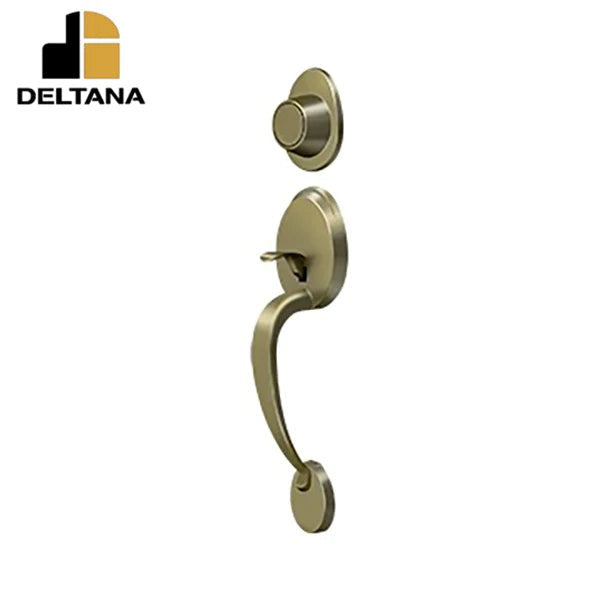 Deltana - Montego Handleset Dummy - 1-3/8" - 2" Door Thickness - Optional Finish