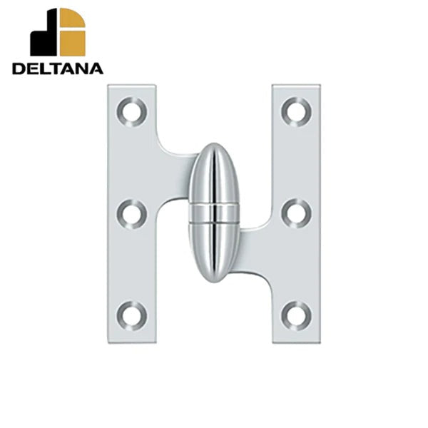Deltana - 3" x 2-1/2" Hinge - Right Handed - Optional Finish