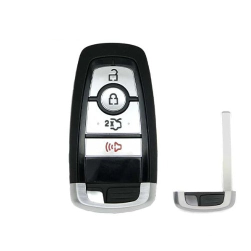 2017-2022 Ford / 4-Button Smart Key SHELL for M3N-A2C93142300 (AFTERMARKET)