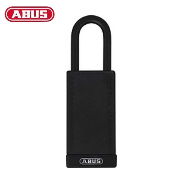 Abus - 09880 - Plastic-Covered Aluminum Core Padlock 74Lb/40 Black