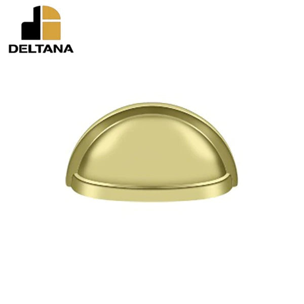 Deltana - Oval Shell Handle Pull - 3-1/2" - Optional Finish