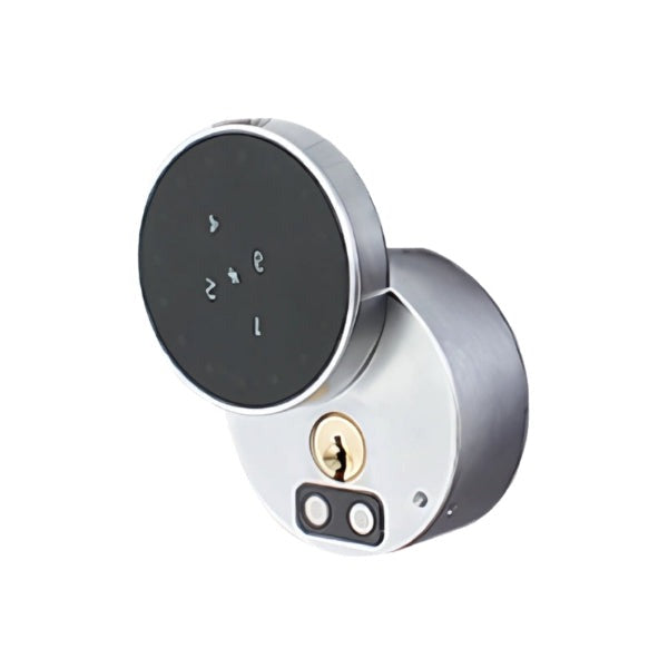 Cal-Royal - DB9000 - Touchscreen Electronic Deadbolt - Compatible with Apple and Android - Grade 2 - Satin Nickel