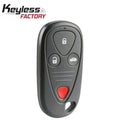 1999-2004 Acura / 4-Button Keyless Entry Remote / E4EG8D-444H-A (AFTERMARKET)