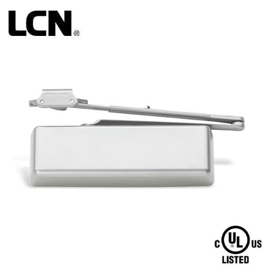 LCN - 4040XP - Hydraulic Door Closer - Regular Arm with Parallel Arm Bracket - Right Handing - Adjustable Size 1-6 - Metal Covering - Through Bolt Self Reaming & Tapping Screws - Fire Rated - Grade 1