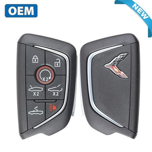 2020-2024 Chevrolet Corvette C8 / 7-Button Smart Key / PN: 13545159 / YG0G20TB1 (OEM)