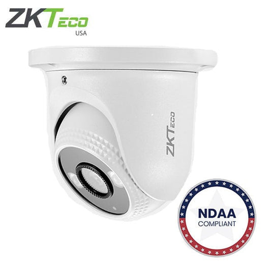 ZKTeco - ES-855P12C-S7-C - Eyeball Camera / Lite Series / 2MP CMOS Sensor / IP / 2.8mm Lens / Outdoor / IP67 / 30m IR / Face Recognition