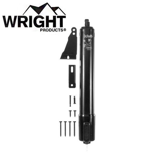 Wright - V2012 - Heavy Duty - Pneumatic Screen and Door Closer - Out Swinging - Security Doors - EZ-HOLD - Optional Finish