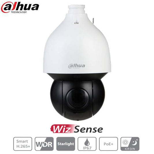 Dahua / IP / 4MP / PTZ Camera / Analytics+ / 45x Zoom / 3.95-177.7mm Lens / WDR / IP67 / IK10/ 150m IR / DH-5A445XANR