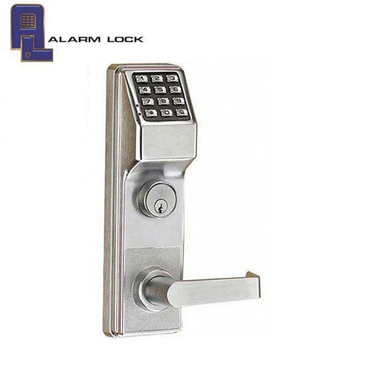 Alarm Lock Trilogy - DL2700CRR - RH - Keypad Mortise Lever Set - 26D - Satin Chrome - Grade 1