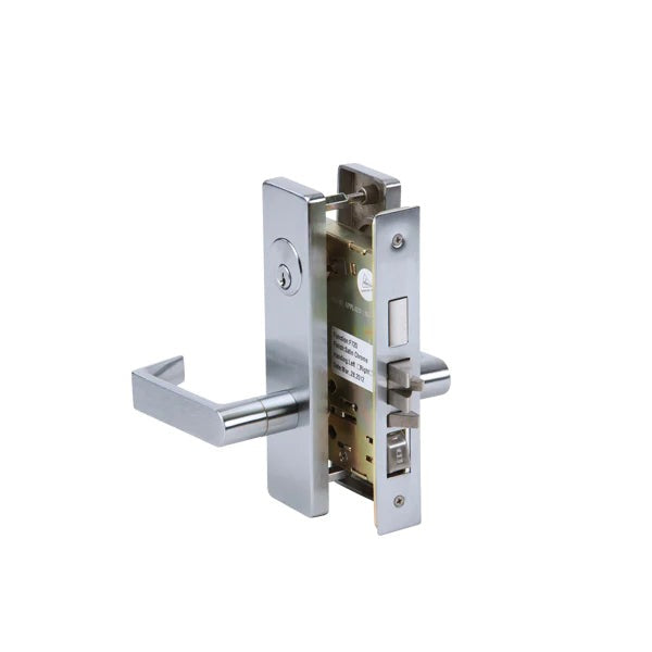 TELL - CL102258 - Heavy Duty Mortise Lock - Stainless Steel - 2-3/4" Backset - M713 Function