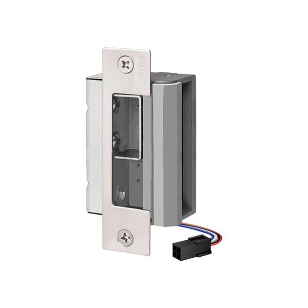 SDC - 55-EU - Electrified Universal Strike - Fail Safe / Fail Secure - 12/24VDC - Satin Stainless Steel - Grade 1