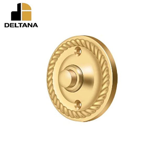 Deltana - Bell Button - Round w/ Rope - Optional Finish