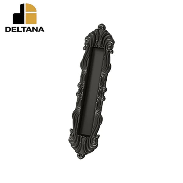 Deltana - Flush Pull - Victorian - Heavy Duty - 10" x 2-1/4" x 3/4" - Solid Brass - Optional Finish