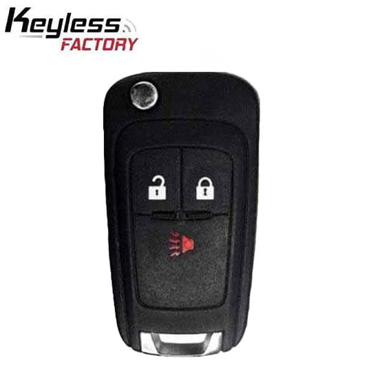 2013-2015 Chevrolet Spark / 3-Button Flip Key Remote / PN: 95233524 / A2GM3AFUS03 (AFTERMARKET)