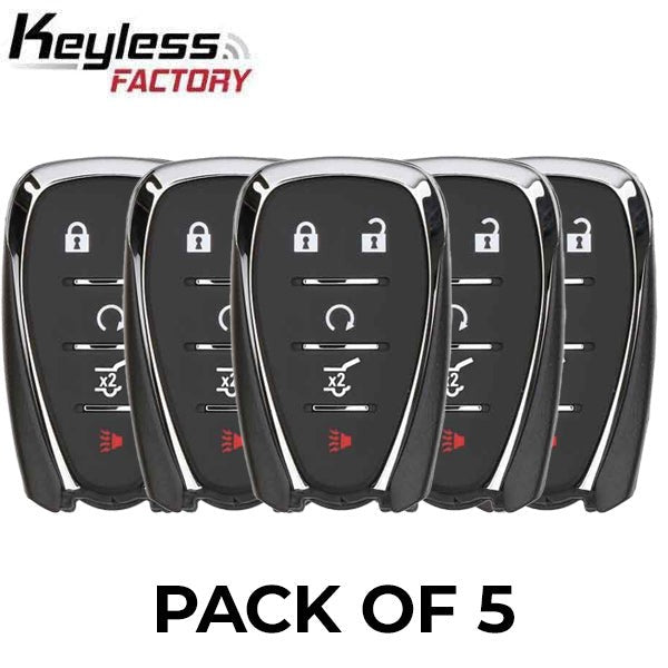 5 x 2018-2022 Chevrolet Equinox / 5-Button Smart Key / PN: 13584498 / HYQ4AA (AFTERMARKET) (Pack of 5)