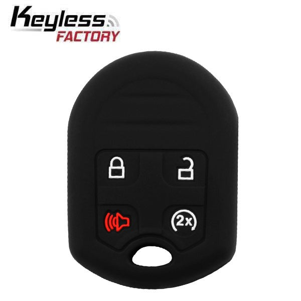 2011-2016 Ford Lincoln / 4-Button Remote Head Key Silicone Cover / H75 / CWTWB1U793 (AFTERMARKET)