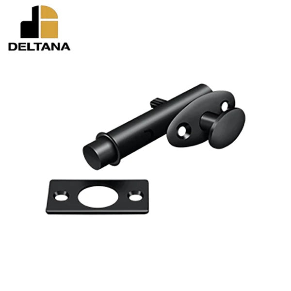 Deltana - Mortise Bolt - 1-3/4" Backset - 7/16" Bolt Throw - Optional Finish