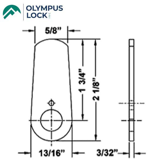 Olympus - DCNP-100-SC2 - Heavy Duty Straight Cam - 1-3/4" Length