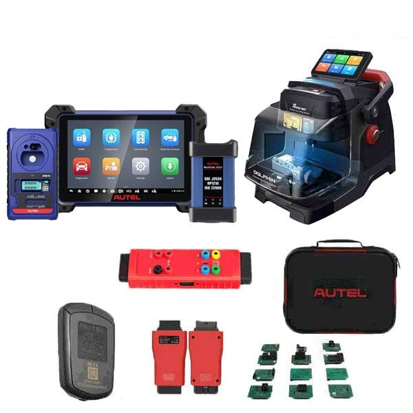 Autel IM608 Pro II Full Kit & Xhorse Dolphin 2 XP-005L - Key Cutting and Programing Bundle (Autel USA)
