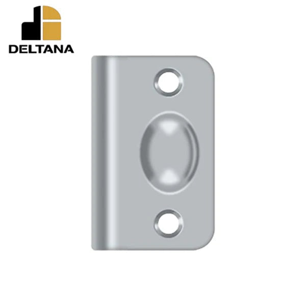 Deltana - Strike Plate for Ball Catch - and Roller Catch - Optional Finish