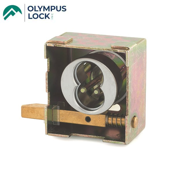 Olympus - 728MBL - Mailbox Lock - Best SFIC 8L - Satin Chrome - Grade 1