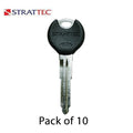 Mazda MZ27-P / 692069 Plastic Head Key (Strattec) (Pack Of 10)