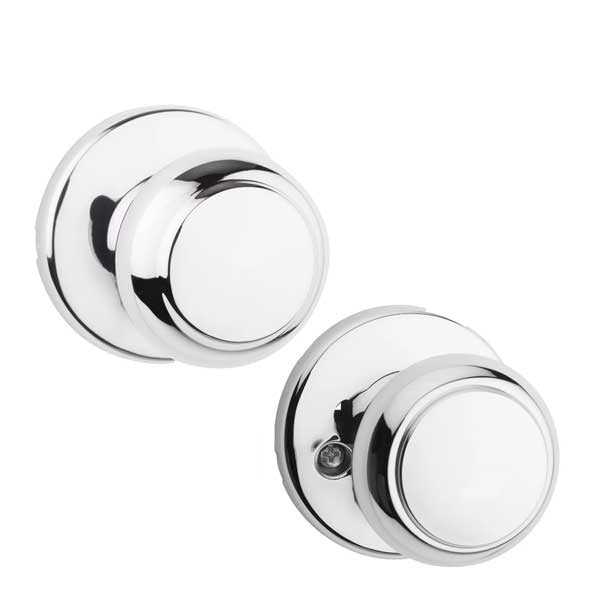 Kwikset - Cove Knob Set - Round Rose - Optional Finish - Optional Function - Grade 3