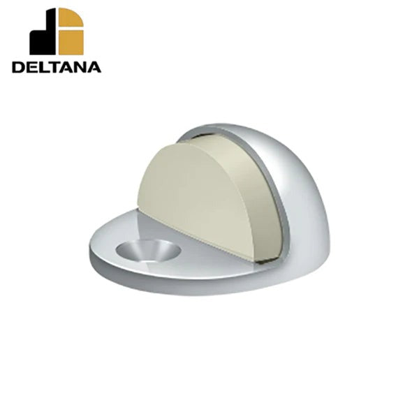 Deltana - Dome Stop Low Profile - Solid Brass - Optional Finish