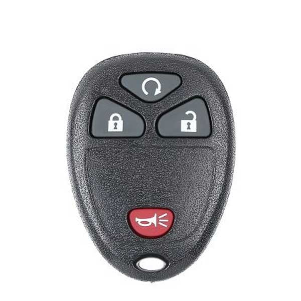 2005-2011 GM / 4-Button Keyless Entry Remote / PN: 15114374 / KOBGT04A (AFTERMARKET)